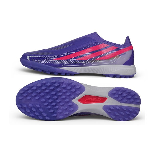 Adidas F50 Hyperfast Laceless Elite Purple and Pink TF — Bild 6