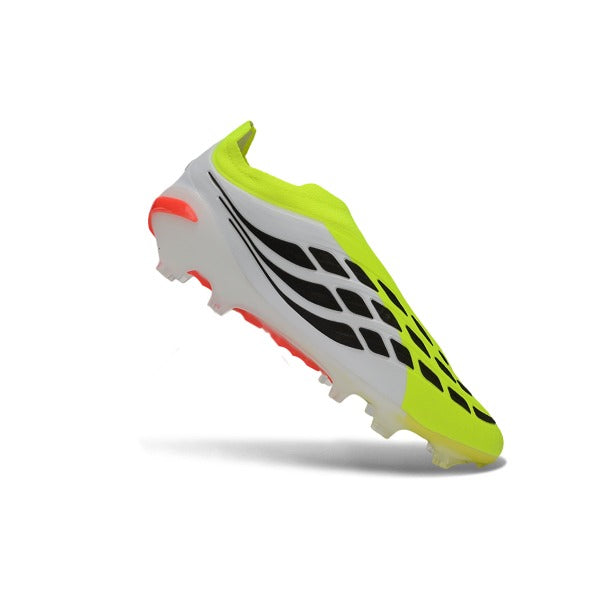 Adidas Predator 26 Elite Laceless Light Green and White FG — Bild 5