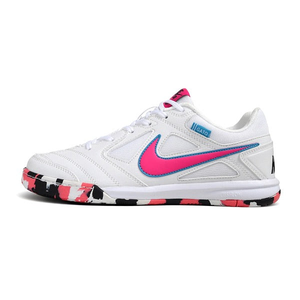 Chuteiras Nike SB Gato x Supreme White and Pink IC