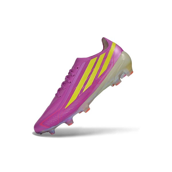 Adidas F50 Hyperfast Elite Pink and Yellow FG — Bild 4