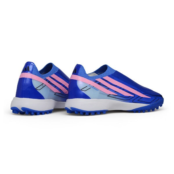 Adidas F50 Hyperfast Laceless Elite Blue White and Pink TF — Bild 3