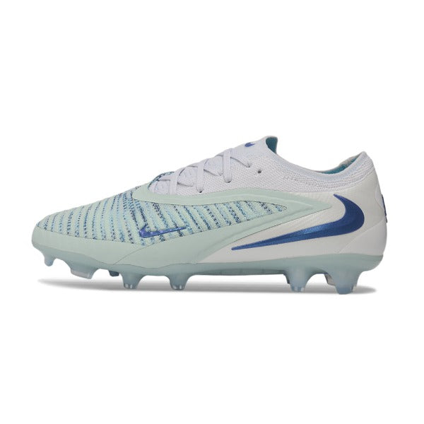 Nike Phantom 6 Elite White and Light Blue FG