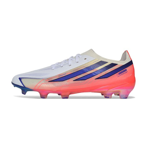 Adidas F50 Hyperfast Elite White Blue and Orange World Cup FG
