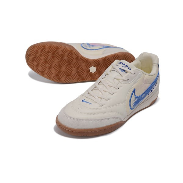 Nike Tiempo Streetgato Gray and Blue IC — Image 2