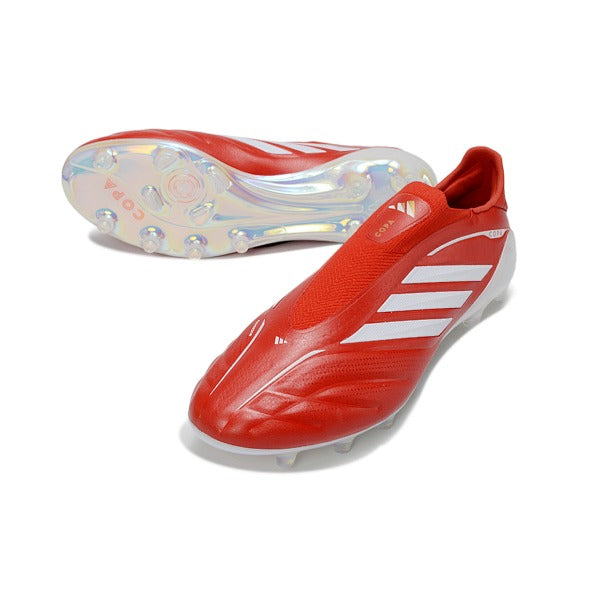 Adidas Copa Pure 4 Laceless Elite Red and White Pack FG — Imagen 2