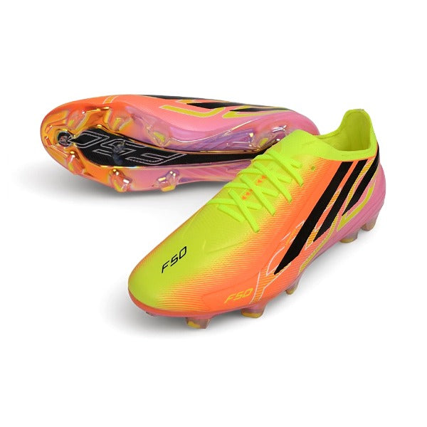 Adidas F50 Hyperfast Elite Pink and Yellow World Cup FG — Image 2