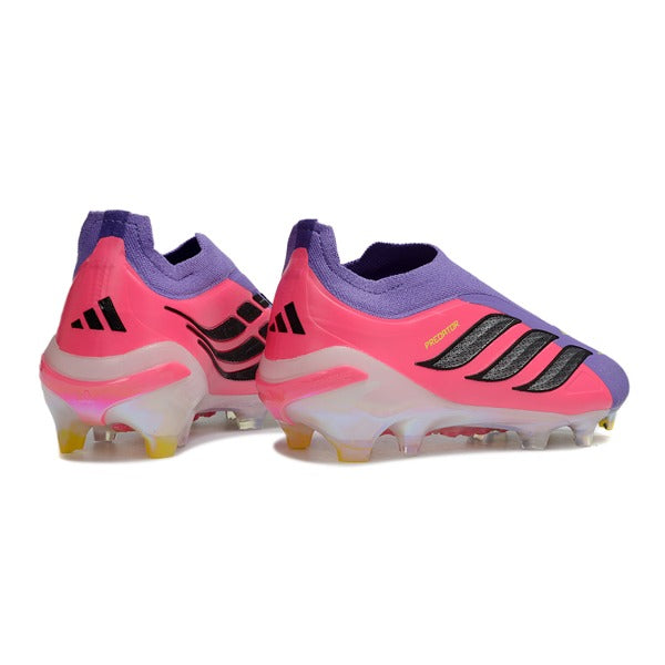 Adidas Predator 26 Elite Laceless Purple and Pink FG — Bild 3