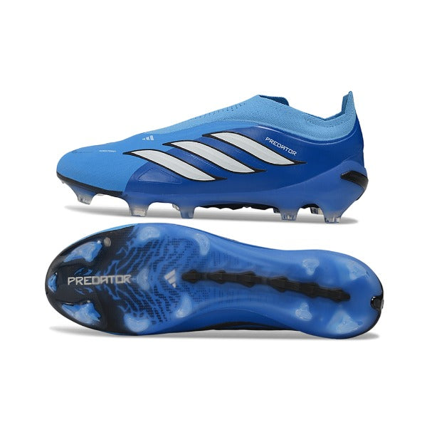 Adidas Predator 26 Elite Laceless Blue FG — Bild 6