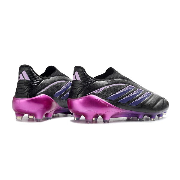 Adidas Copa Pure 4 Laceless Elite Black and Purple Pack FG — Immagine 3