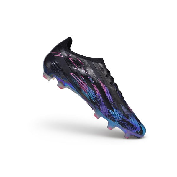 Adidas F50 Hyperfast Elite Black Light Blue and Pink FG — Bild 5