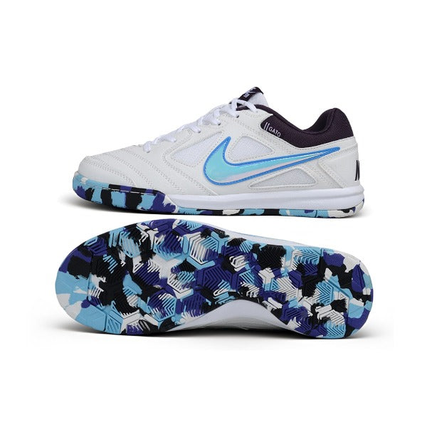 Nike SB Gato x Supreme White and Aqua Blue Pattern Sole IC — Bild 6
