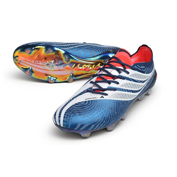 Adidas Predator 27 Elite Blue and White FG — Immagine 2