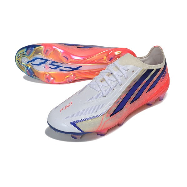 Adidas F50 Hyperfast Elite White Blue and Orange World Cup FG — Bild 2