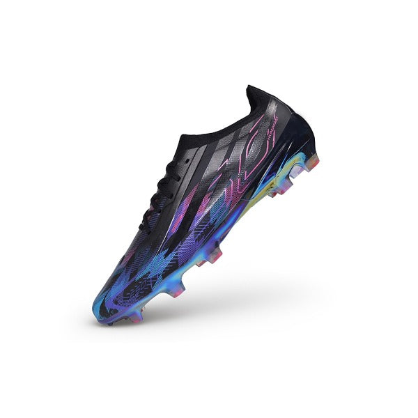 Adidas F50 Hyperfast Elite Black Light Blue and Pink FG — Bild 4