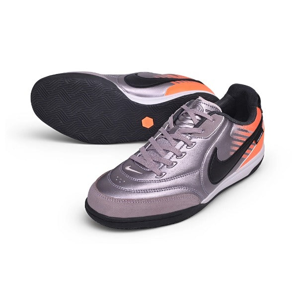 Nike Tiempo Streetgato Gray and Orange IC — Imagen 2