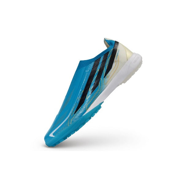 Adidas F50 Hyperfast Laceless Elite Blue and White World Cup TF — Bild 4