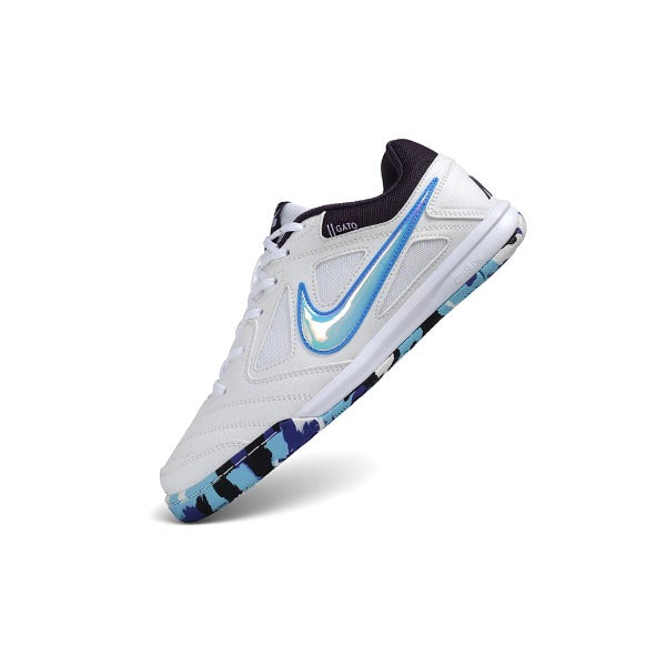 Nike SB Gato x Supreme White and Aqua Blue Pattern Sole IC — Bild 4
