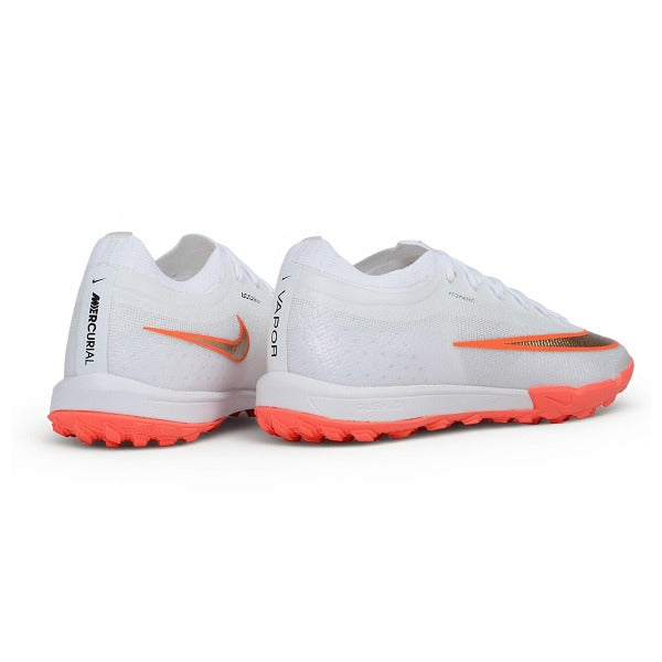 Nike Mercurial Vapor 17 Elite White and Red Orange TF — Bild 3