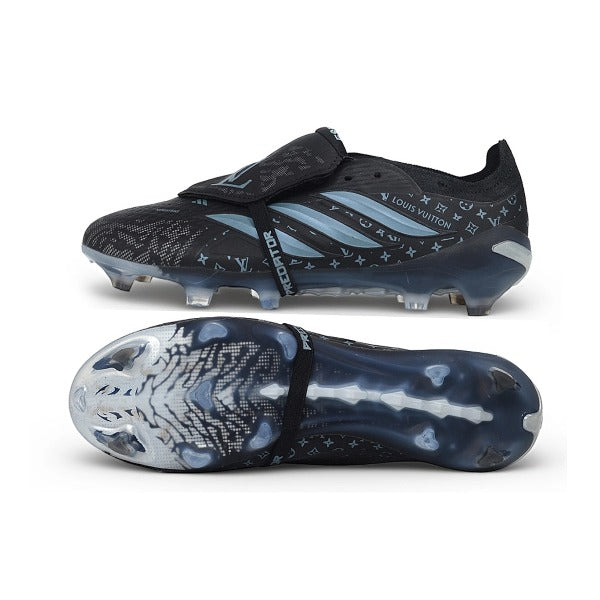 Adidas Predator 26 Elite Black and Blue Louis Vuitton FG — Bild 6