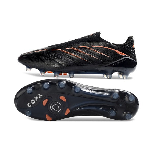 Adidas Copa Pure 4 Laceless Elite Black and Orange FG — Bild 6