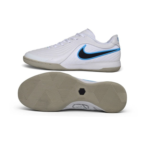 Chuteiras Nike Tiempo Reactgato White IC — Imagem 6