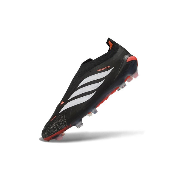 Adidas Predator 26 Elite Laceless Black and White FG — Immagine 4