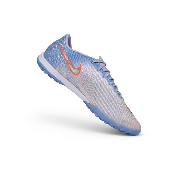 Chuteira Nike Mercurial Superfly 11 Elite Cinzento e Azul Claro TF — Imagem 5