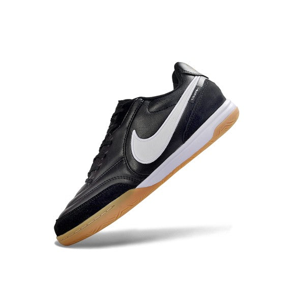 Chuteiras Nike Tiempo Streetgato Black and White IC — Imagem 4