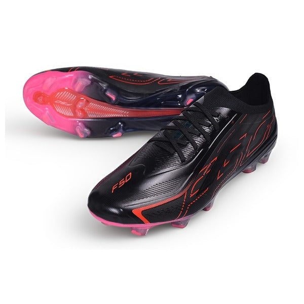 Adidas F50 Hyperfast Elite Black and Red FG — Imagen 2
