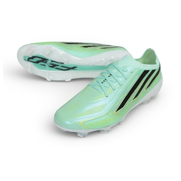 Chuteira Adidas F50 Hyperfast Elite Verde Menta World Cup FG — Imagem 2