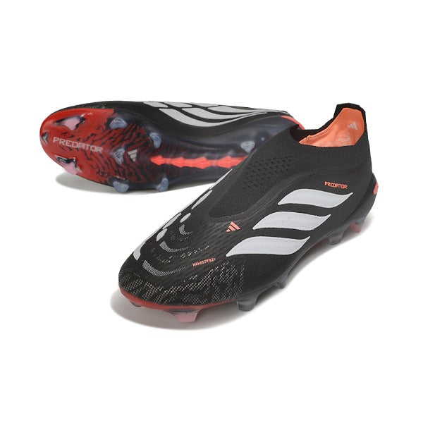 Adidas Predator 26 Elite Laceless Black and White FG — Immagine 2