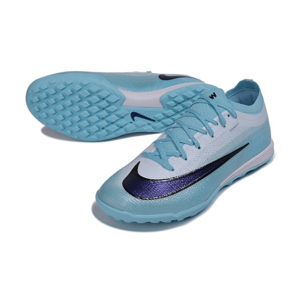Nike Mercurial Vapor 17 Elite White and Light Blue TF — Image 2