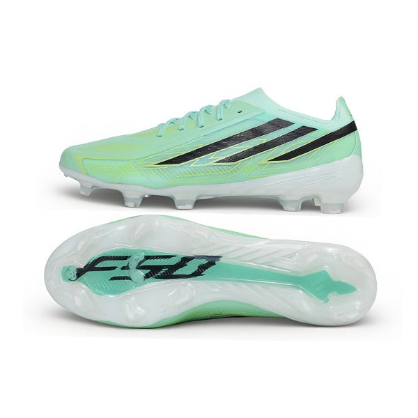 Chuteira Adidas F50 Hyperfast Elite Verde Menta World Cup FG — Imagem 6