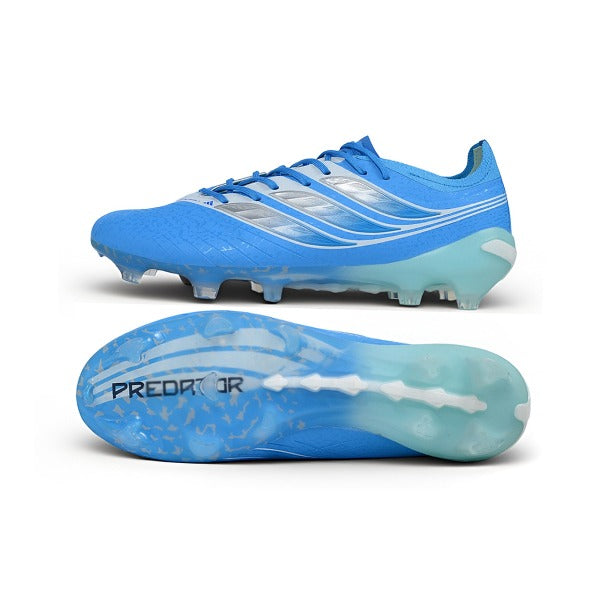Adidas Predator 27 Elite Light Blue and White FG — Bild 6