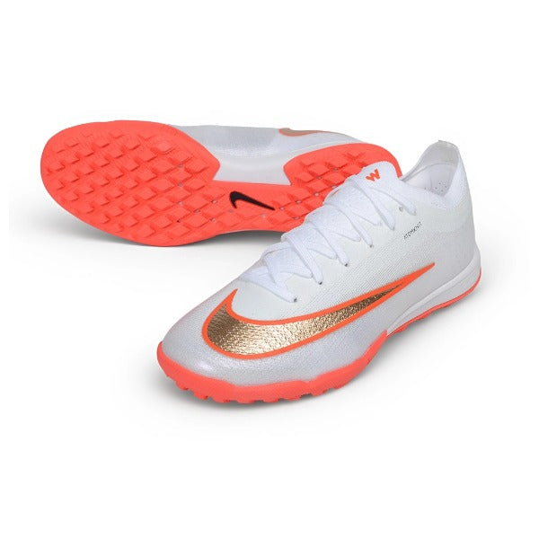 Nike Mercurial Vapor 17 Elite White and Red Orange TF — Bild 2