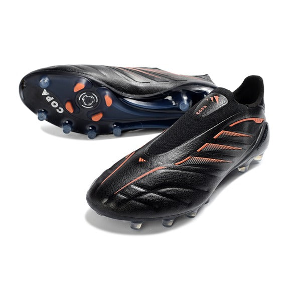 Adidas Copa Pure 4 Laceless Elite Black and Orange FG — Bild 2