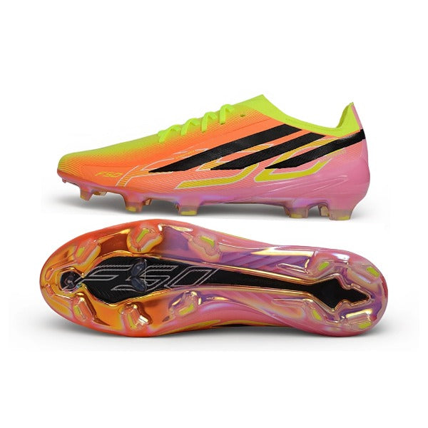 Adidas F50 Hyperfast Elite Pink and Yellow World Cup FG — Image 6