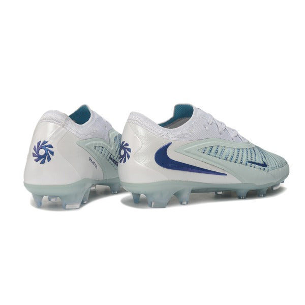 Nike Phantom 6 Elite White and Light Blue FG — Bild 3