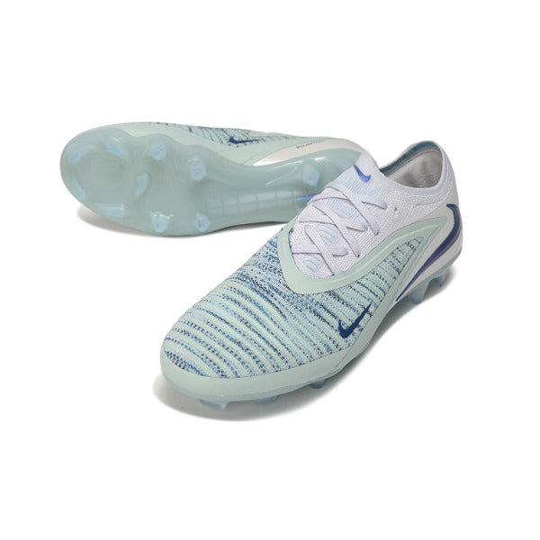 Nike Phantom 6 Elite White and Light Blue FG — Bild 2