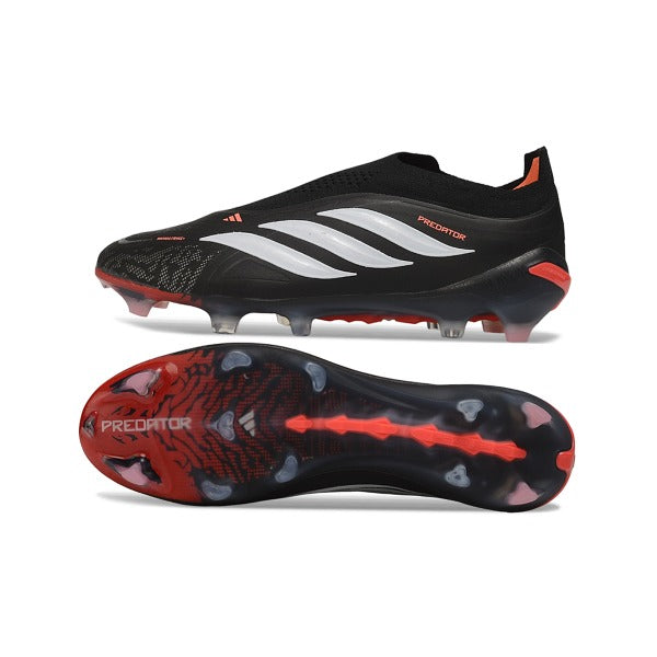 Adidas Predator 26 Elite Laceless Black and White FG — Immagine 6