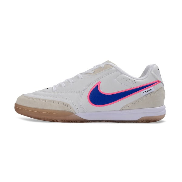 Nike Tiempo Streetgato White, Blue and Pink IC