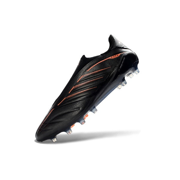 Adidas Copa Pure 4 Laceless Elite Black and Orange FG — Bild 4