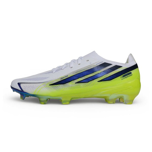 Chuteira Adidas F50 Hyperfast Elite Branco e Verde World Cup FG
