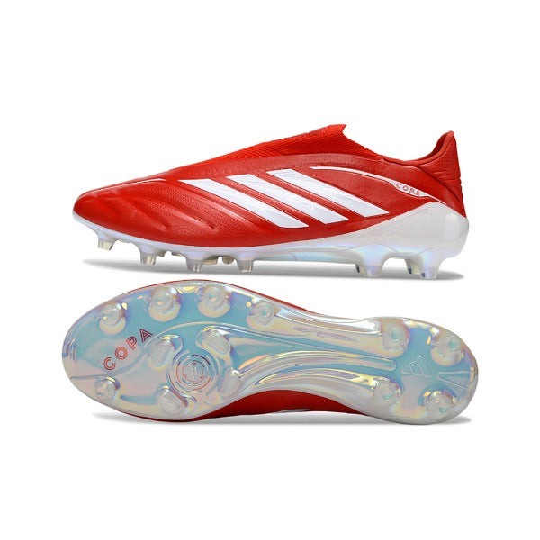 Adidas Copa Pure 4 Laceless Elite Red and White Pack FG — Imagen 6