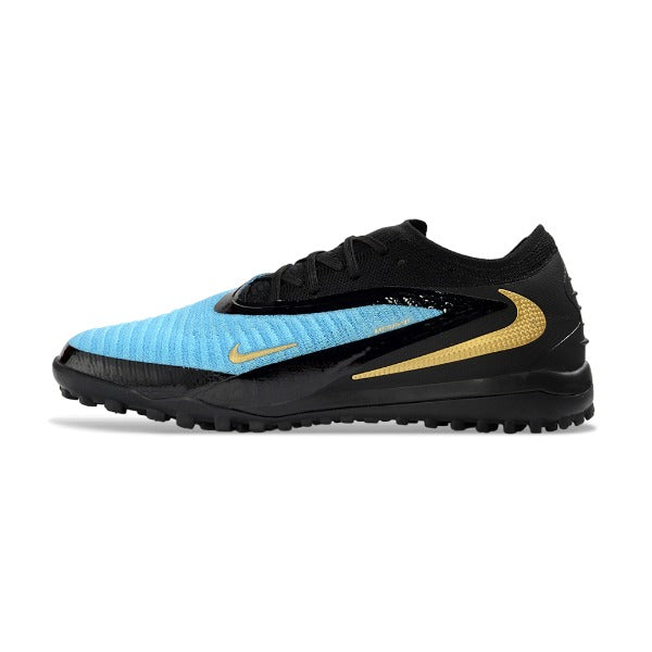 Nike Phantom 6 Elite Black and Blue TF